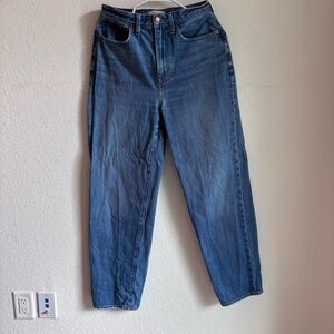 Madewell Baggy Straight Jeans 27